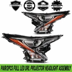 PAIR/2PCS Led Drl Projector Headlight Assembly W/ Bulbs For Toyota Prius 2016-18. Fixed Price $285.99.
