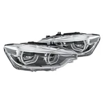 Headlight Set For Bmw 340I 16-18 Lh Rh Front Factory Adaptive Led 63117419621. Fixed Price $3039.61.