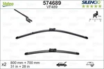 Renault Grand Scenic Wiper Blade 18-22 (574689) Oem Valeo. Fixed Price $87.10.