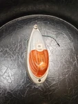 Vintage Sae Ppi PC68 Marker Light Grote 261 Amber Lens. Fixed Price $19.99.