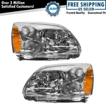 Headlight Assembly Set Driver & Passenger Side Fits 2004-2012 Mitsubishi Galant. Fixed Price $162.82.