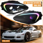 Rgb Led Projector Headlights For Chevrolet Corvette C6 2005-2013 Lamp Lh+rh. Fixed Price $699.00.