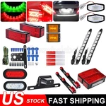 Waterproof Rear Led Submersible Trailer Tail Lights Kit Boat Marker Truck Us. Fixed Price $9.48.