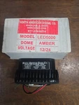 North American Signal Co LED5000-A Amber Flashing New Old Stock. Fixed Price $50.00.