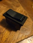 Volvo 262C Bertone Colume Mounted Interior Vanity Light Switch (1B). Fixed Price $99.00.