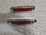 1970-71 Chrysler Newport Yorker 300 Side Marker Lights (red) 3403500 3403501. Fixed Price $124.99.
