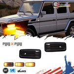 Front Led Side Marker Lights Lamps For 1986-2002 Mercedes W461 W463 G-class G550. Fixed Price $19.99.