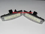 Fits 2007 2008 2009 2010 2011 Toyota Camry White Led License Plate Lights Lamps. Fixed Price $15.97.