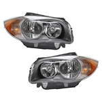For Bmw 128I 08-12 Headlight Set Driver & Passenger Side Replacement. Fixed Price $399.71.