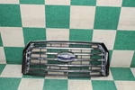 15-17 F150 *scuffs* Xlt Chrome Front Upper Grille Panel Assembly Oem Wty. Fixed Price $197.99.