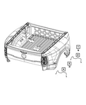 Genuine Mopar Fender Lamp Wiring Rear 68365261AB. Fixed Price $20.32.