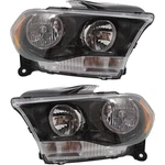 Headlight Assembly Set Compatible With 2011-2013 Dodge Durango. Fixed Price $498.84.
