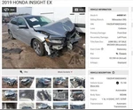 Passenger Right Tail Light Lid Mounted Fits 19-22 Insight 4533643. Fixed Price $141.89.