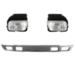 Front Bumper Valance + Fog Lights For 03-06 Chevrolet Avalanche Silverado. Fixed Price $172.50.