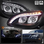 Fits 1998-2006 Mercedes Benz W220 S320 S500 S600 Led Strip Projector Headlights. Fixed Price $341.38.