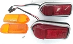 1980-1987 Jaguar XJ6 Side Marker Light Front Rear Pair Left & Right Lucas S51. Fixed Price $68.50.