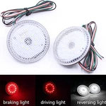 Clear Lens Led Bumper Reflector Tail Brake Stop Light For 11-13 Toyota Sienna Se. Fixed Price $23.74.
