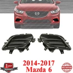 Front Bumper Fog Lights Cover Trims For 2014-2017 Mazda 6. Fixed Price $54.06.
