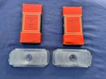 1949 Pontiac Streamliner Chieftain Six Eight Nors Glass Park Light Lamp Lens. Fixed Price $30.00.