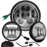 Eagle Lights 7" Round Led Generation Iii Chrome Passing Kit. Fixed Price $349.99.