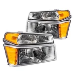 Pair Left Right Headlights Assembly For 2004-2012 Chevy Colorado Gmc Canyon. Fixed Price $97.99.