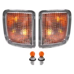 For Toyota Tacoma 1998-2000 Left & Right Bumper Clear Turn Signal Light W/bulbs. Fixed Price $25.50.