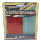 Optronics Universal Thinline Red Adhesive/screw Mount Reflectors 2X Part RE-15RK. Fixed Price $8.50.