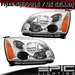 2004-2012 Mitsubishi Galant Chrome Bezel Halogen Headlights Left Right Pair. Fixed Price $699.99.