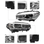 Fit For 2014-2018 Bmw X5 F15 F85 Xenon/hid Headlight Projector Headlamp(s) Lh/rh. Fixed Price $471.57.