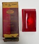 New Old Stock Tail Lens For 1949 Plymouth Door Sedan Models Mopar #1253473. Fixed Price $70.00.