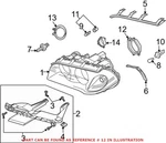 Genuine Oem Headlight Cover For Bmw 63128381326. Fixed Price $32.03.