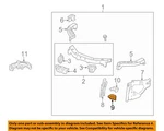 Gm Oem Radiator Core Support-lamp Bracket 25896694. Fixed Price $21.96.