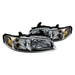 Headlight Set For Nissan Sentra 02-03 Lh Rh Front Factory Halogen 114-58729L. Fixed Price $133.17.