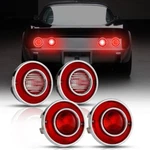 For Chevrolet Corvette C3 1975-1979 2X Tail Light Backup Lamp Housing Covers. Fixed Price $65.99.