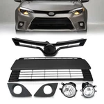 For 2014 2015 2016 Toyota Corolla Front Bumper Upper Lower Grille Fog Lights. Fixed Price $60.49.