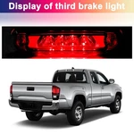 Chrome Housing Clear Lens Rear Led Third 3RD Brake Light For 97-01 Jeep Cherokee. Fixed Price $20.29.
