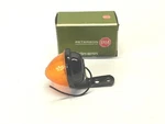 Vintage Peterson Marker Light W/amber Lens And Black Mounting Bracker #SAE-PC-70. Fixed Price $9.35.