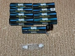 Qty 9 Eiko Q200W/S130V T-2 3/4 R7S Base Double Ended -78MM Long. Fixed Price $110.00.