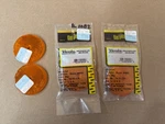 Lot Of 6 Bargman 74-71-175 Round Amber Reflectors. Fixed Price $19.99.