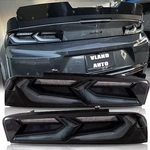 Led Tail Lights Sequential For 2016-18 Chevy Camaro Gloss Black/smoke Rear Lamps. Fixed Price $409.99.