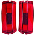 1965 El Camino Tail Light Lamp Lenses Pair / 2 Pieces New Dii TL65BN. Fixed Price $79.99.