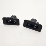 Mercedes W211 (2) License Plate Light Lamp Housing Bulb Holder Oem 03-09 No Lens. Fixed Price $27.99.