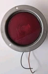 Vintage Grote 5024 Top Sae Ist 76 Right Brake Tail & Backup Light 9001 Lens. Fixed Price $9.95.