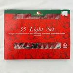 Kurt Adler 35 Ct String Party Christmas Light Red Bells UL1507/R. Fixed Price $16.49.