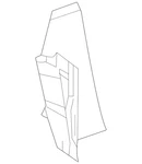 Genuine Lexus Tail Light Cover 81497-53020. Fixed Price $22.91.