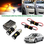 2PCS Front Turn Signal Led Lights Switchback For 1998-2015 Honda Accord Sedan. Fixed Price $22.99.