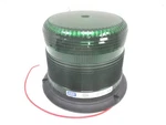 6550G New Ecco Low Profile Green Double Quad Beacon 1" Pipe Mount. Fixed Price $74.95.