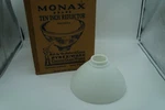 Monax Brand 10" Reflector Glass Code 6720 Corning Milk Waffle Design. Fixed Price $42.50.