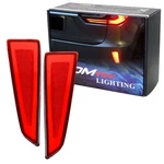 Red Lens Full Led Rear Bumper Reflector Lights For Lexus 2015-2019 RX350 RX450H. Fixed Price $33.09.
