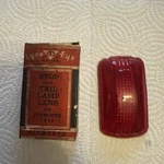 Nors Lynx Eye T-365 Tail Lamp / Light Lens 1940 Plymouth. Fixed Price $10.00.